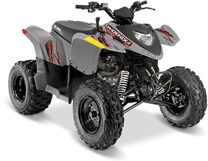 2019 Polaris Phoenix 200 Avalanche Grey - Polaris Phoenix 200 2019 Clipart (768x432), Png Download