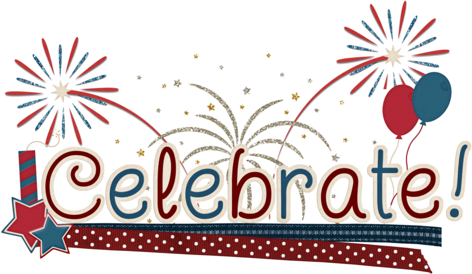 Vector Freeuse Library Festival Free On Dumielauxepices - Fourth Of July Celebration Clipart - Png Download (1024x641), Png Download