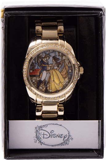 Beauty And The Beast - Analog Watch Clipart (600x600), Png Download