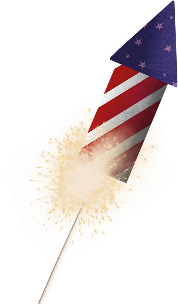 4th Of July Clipart (597x1024), Png Download