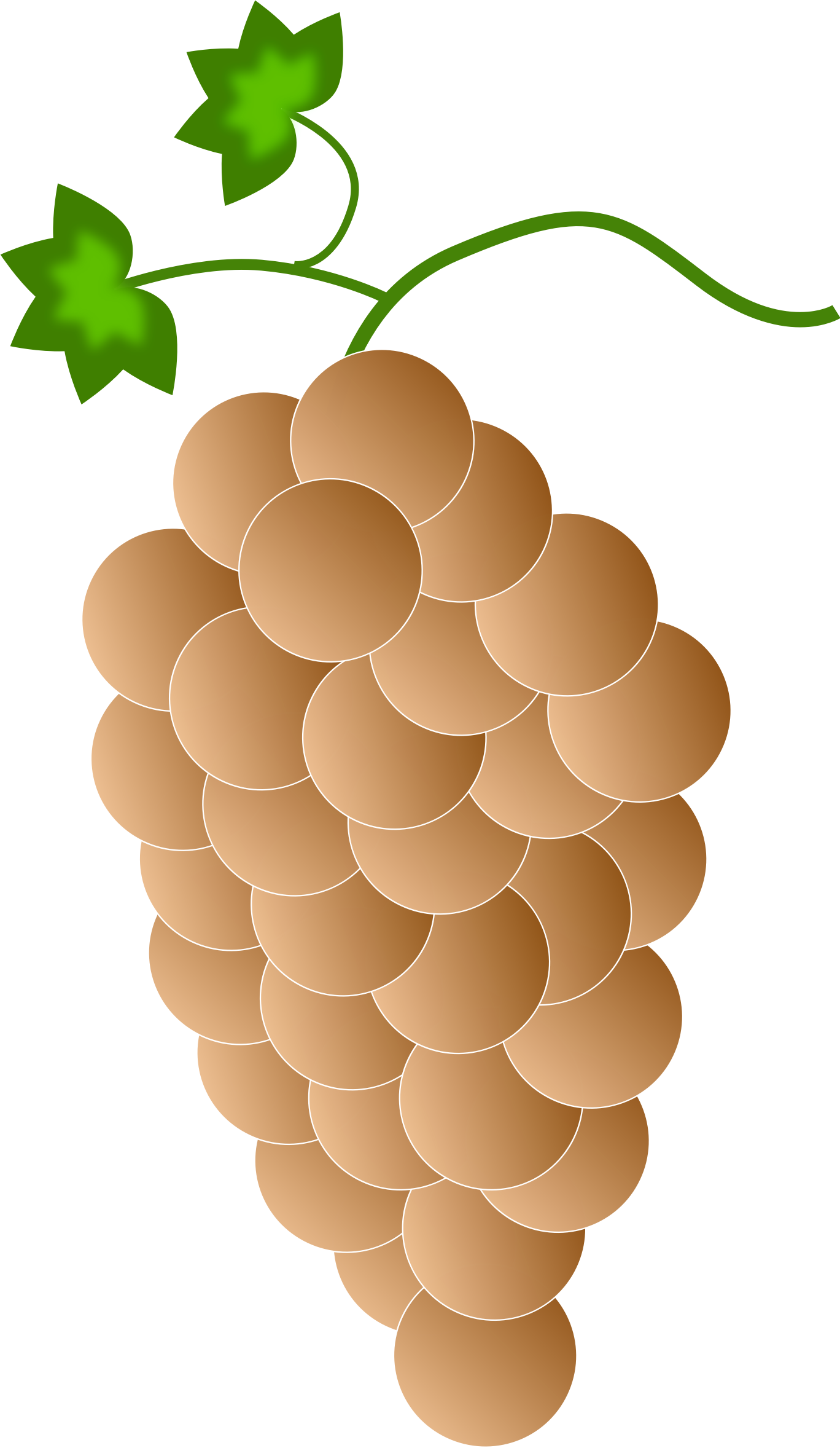 This Free Icons Png Design Of Orange Grapes Clipart (1368x2356), Png Download