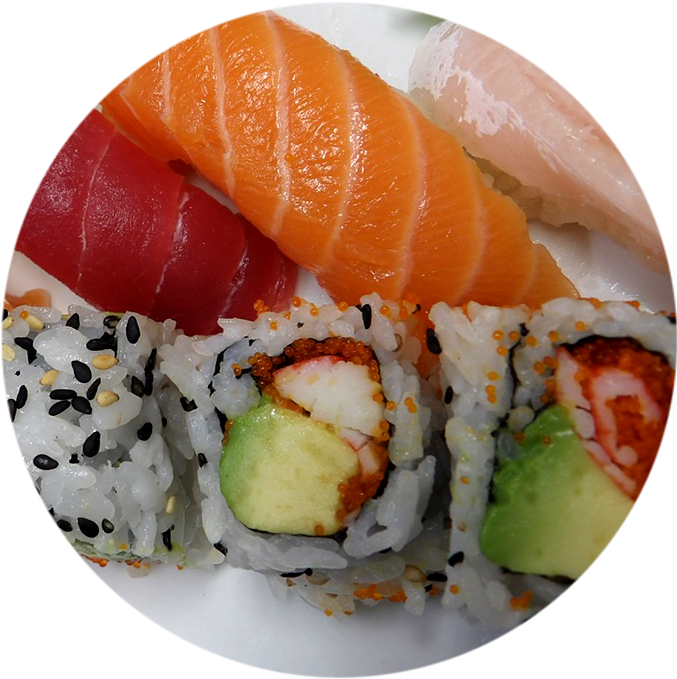 Sabi Sushi - California Roll Clipart (700x700), Png Download