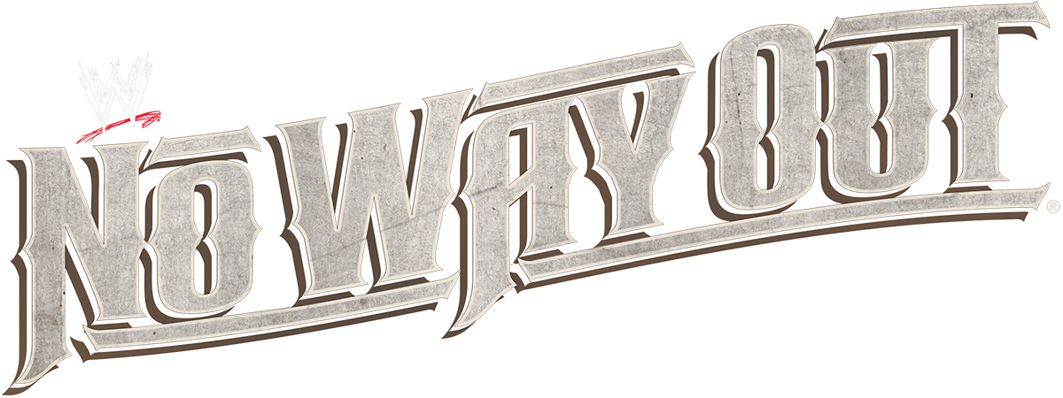 No Way Out Logo Png - Wwe No Way Out Logo Clipart (1200x450), Png Download