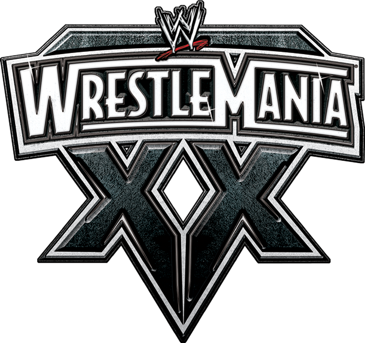 Wrestlemania 20 Logo Clipart (1200x1128), Png Download