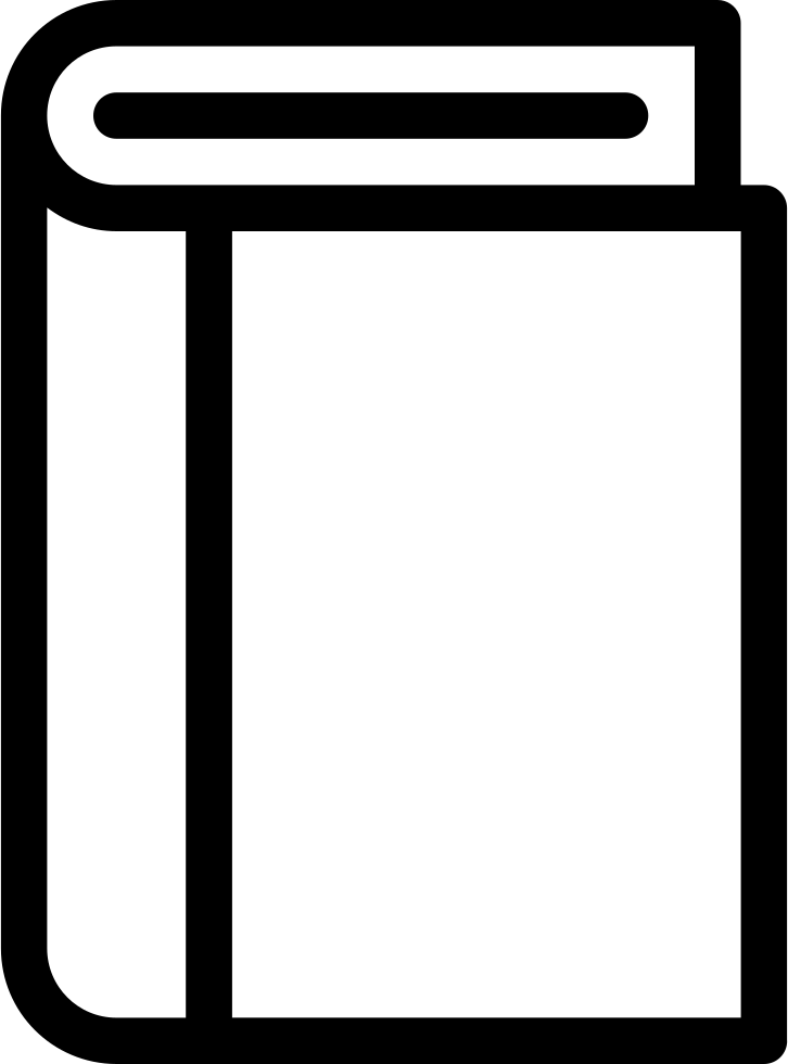 Png File Svg - Icono Cuadernos Png Clipart (726x980), Png Download