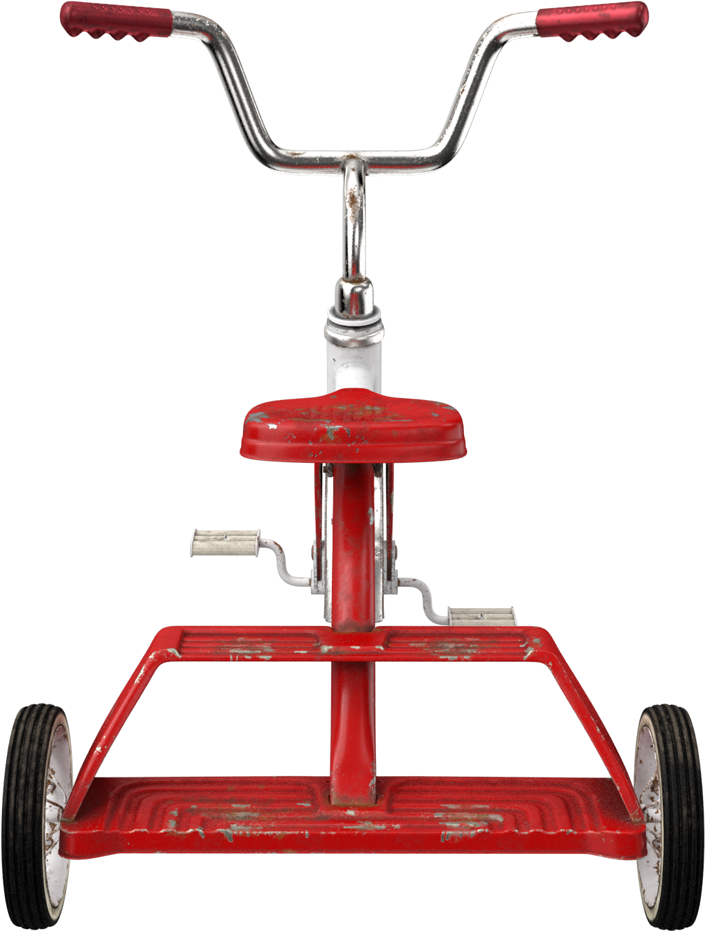 Dirty Vintage Tricycle Clipart (2048x2048), Png Download