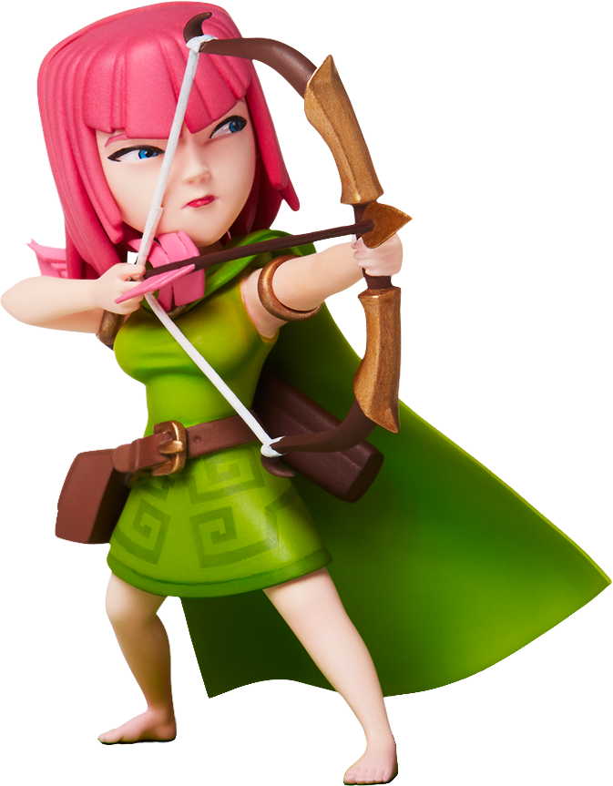 Free Icons Png - Clash Of Clans Figure Clipart (673x863), Png Download