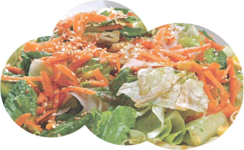 Mask-salad[1] - Spinach Salad Clipart (792x488), Png Download