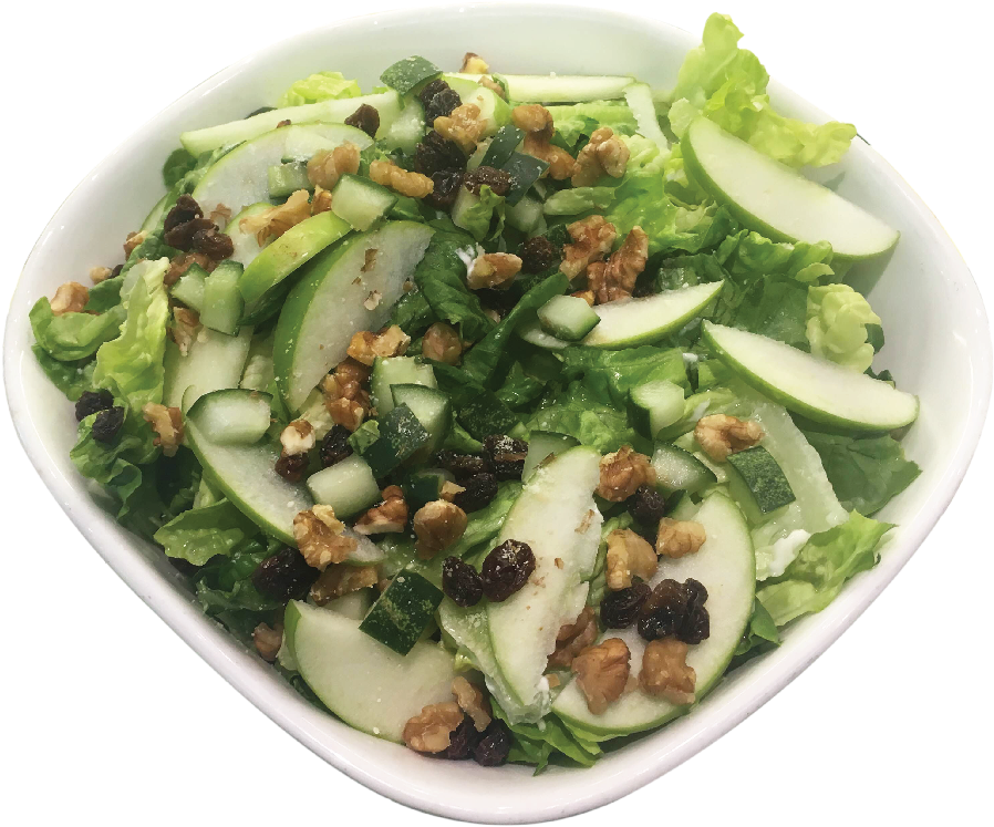 Waldorf Salad - Garden Salad Clipart (1042x1042), Png Download