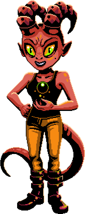 Demon - Illustration Clipart (560x800), Png Download