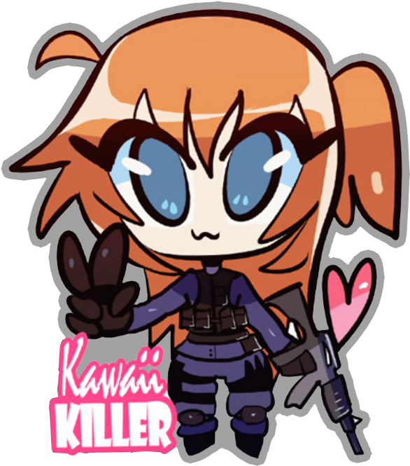 Few High Detail Sticker Pngs For You Csgo Fans - Cs Go Kawaii Sticker Clipart (636x717), Png Download