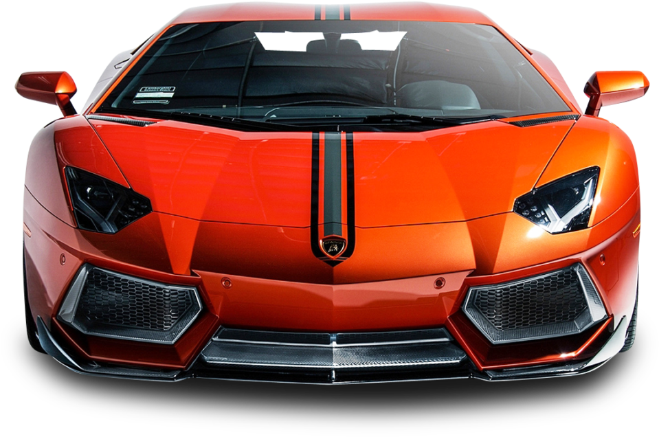 Lamborghini Aventador - Lamborghini Aventador Front Bumper Clipart (1024x689), Png Download