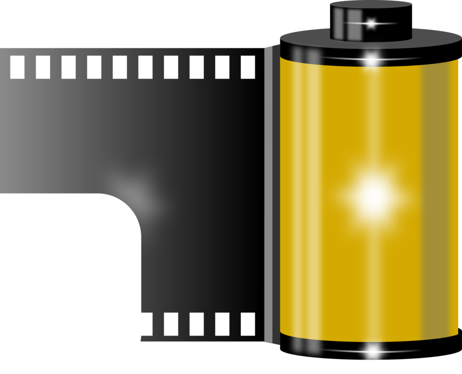 Photographic Film Roll Film Reel - Camera Film Roll Png Clipart (928x750), Png Download