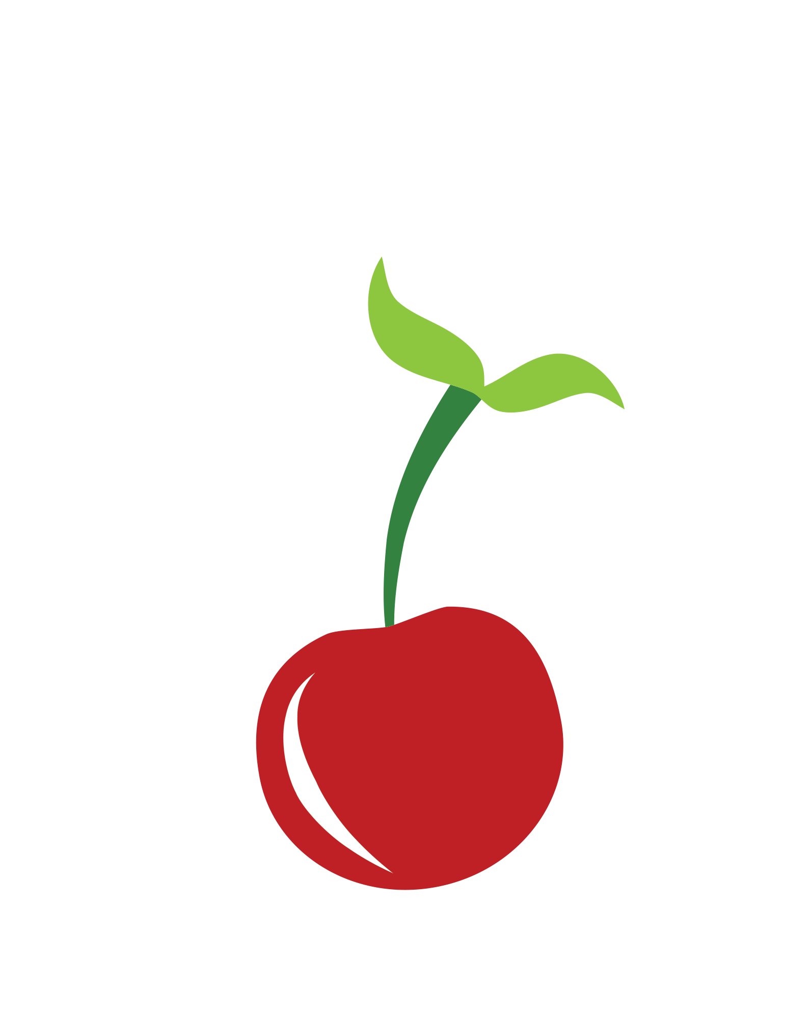 Go To Image - Cherry Png Logo Clipart (1592x2032), Png Download