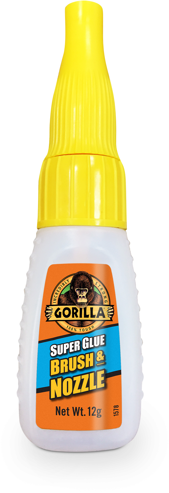 Gorilla Super Glue Brush & Nozzle Clipart (2000x2000), Png Download