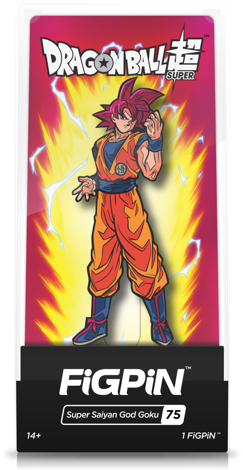 Super Saiyan God Goku Clipart (831x1602), Png Download