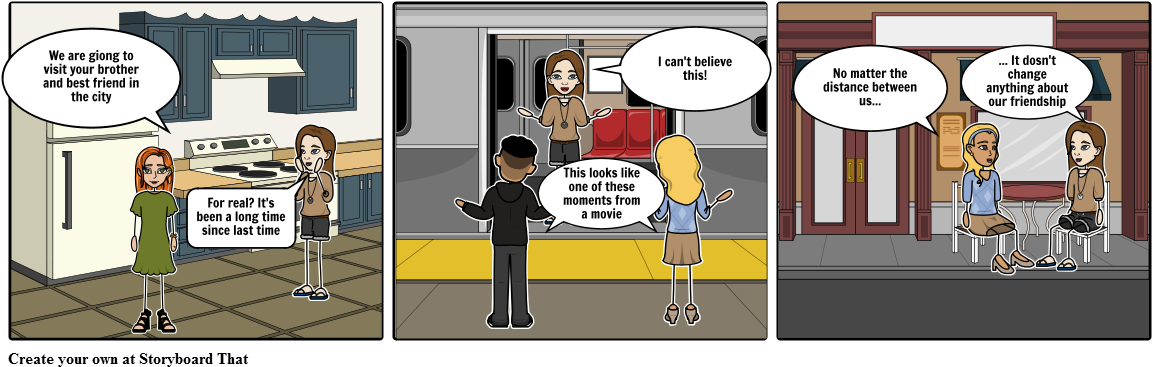 Friends - Cartoon Clipart (1164x385), Png Download