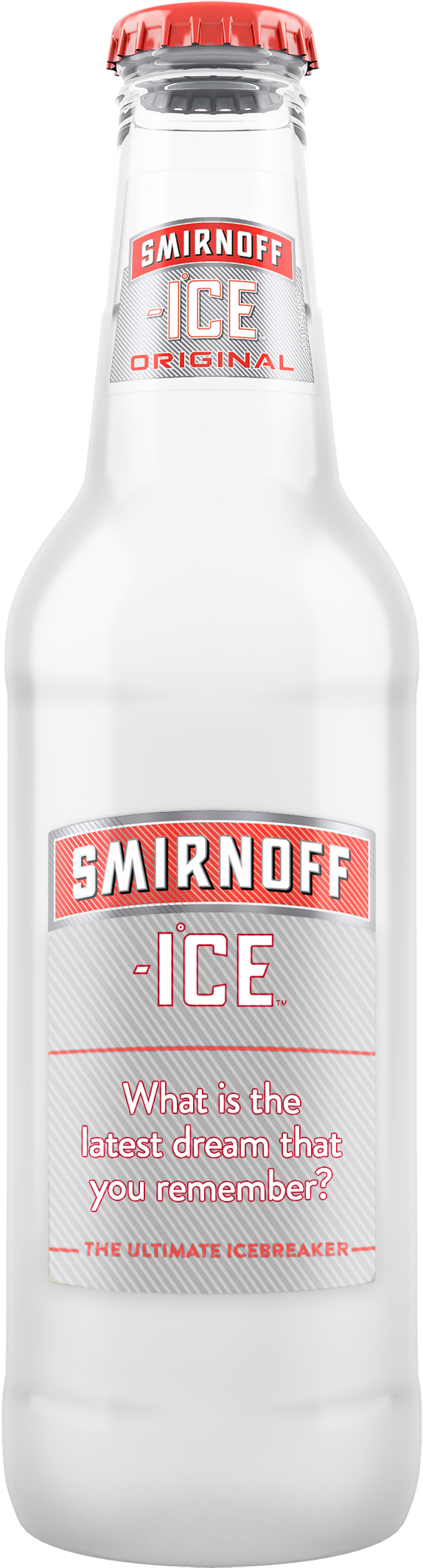 Bottle - Smirnoff Ice Original Lemon Lime Clipart (645x2160), Png Download