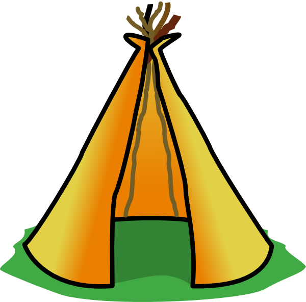 Tent 1 Png Clipart (600x592), Png Download