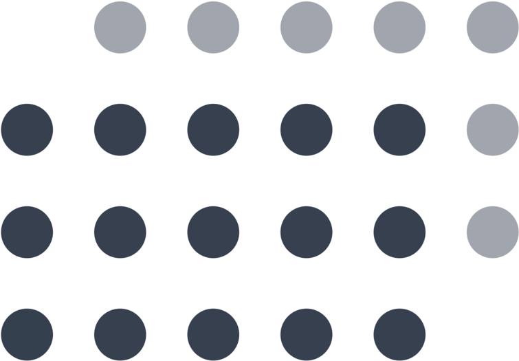 Logo Dots - Polka Dot Clipart (1000x739), Png Download