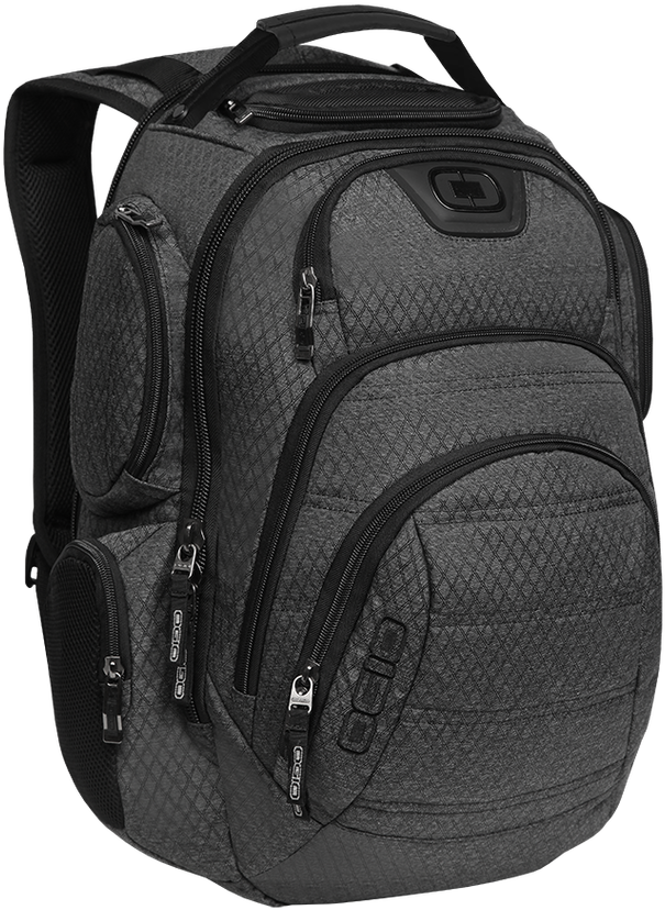 Black Laptop Backpack Png Free Download - Ogio Gambit 17 Graphite Clipart (900x900), Png Download