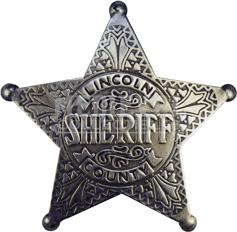 Lincoln County Sheriff Badge Clipart (824x805), Png Download