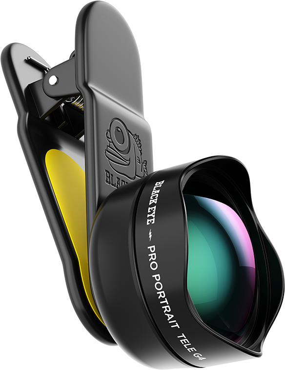 Tele Lenses - Black Eye Macro G4 Clipart (800x800), Png Download