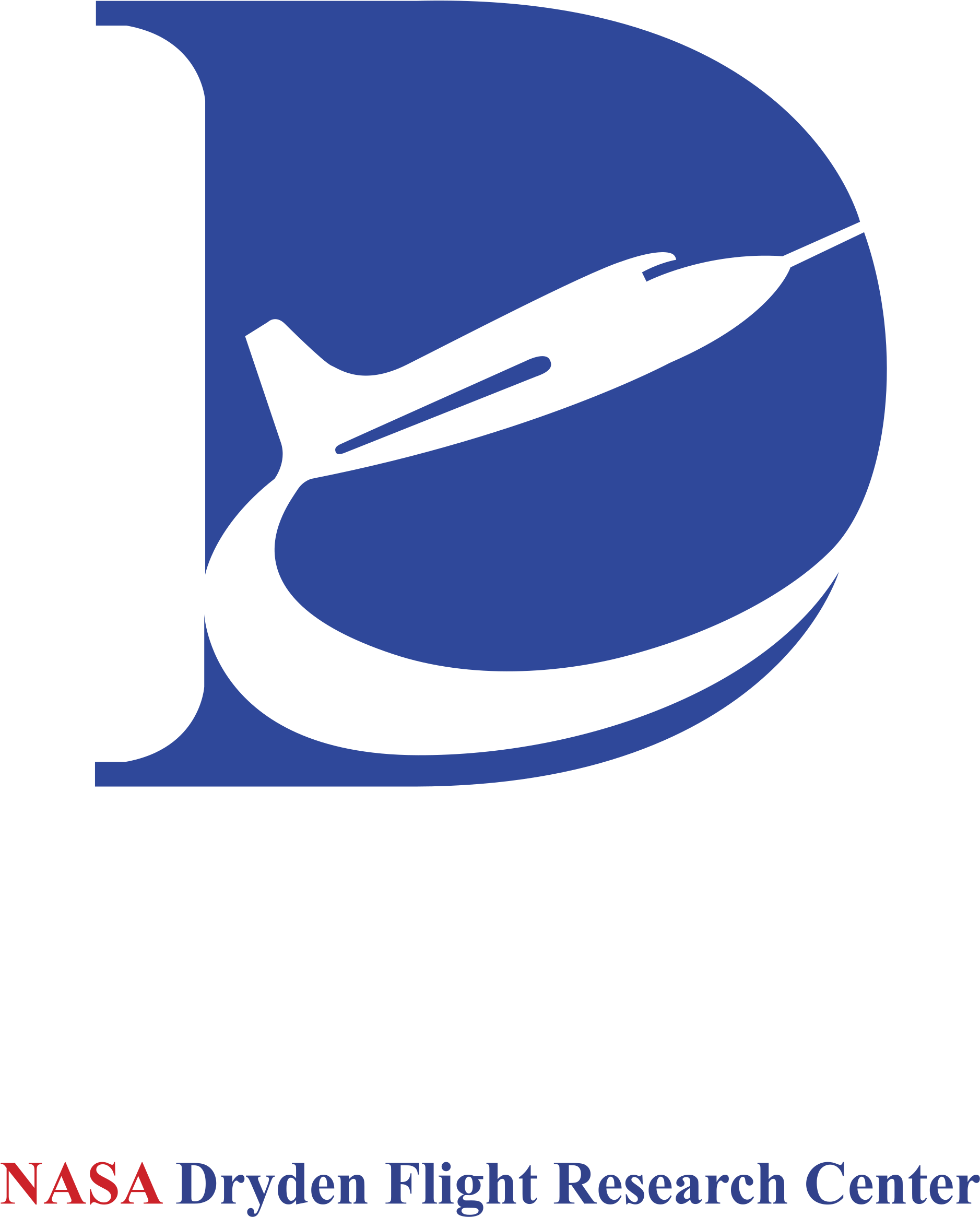 Nasa Dryden Flight Center Logo Png Transparent - Dryden Flight Research Center Clipart (2400x2400), Png Download