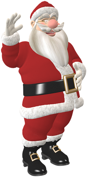 Santa Replaces Christ - Santa Claus Hd Wallpaper Long Clipart (540x720), Png Download