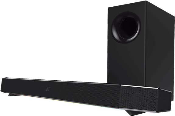 Sound Blasterx Katana Sound Bar - Subwoofer Clipart (600x600), Png Download