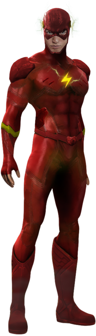Dceu Ezra Miller Flash By Thearrowverse - Flash Picture No Background Clipart (670x1191), Png Download