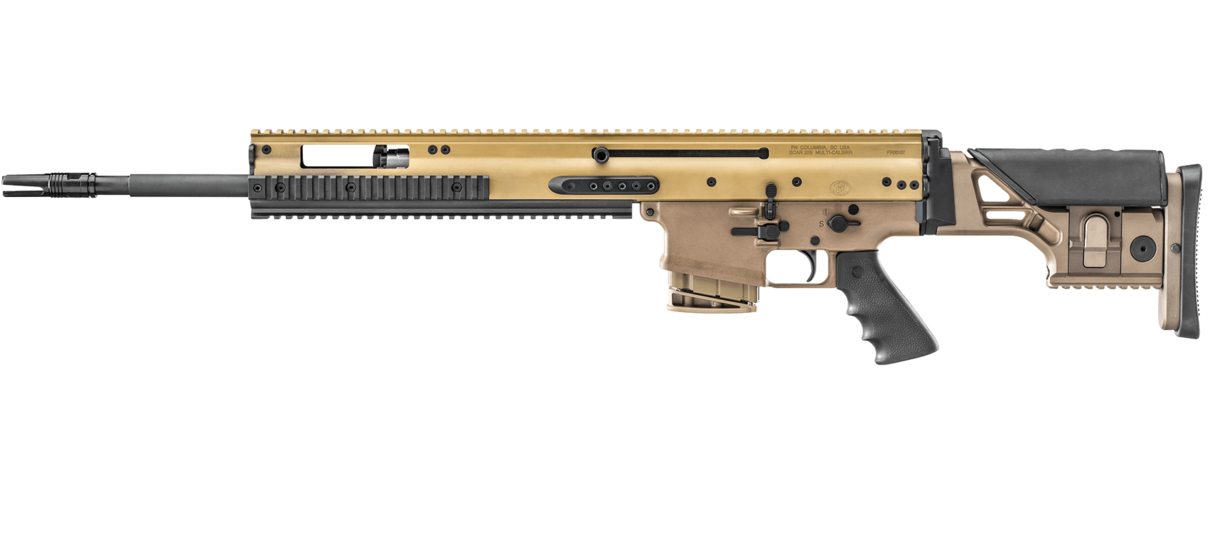Prev - Fnh Fn Scar 20s Clipart (1800x750), Png Download