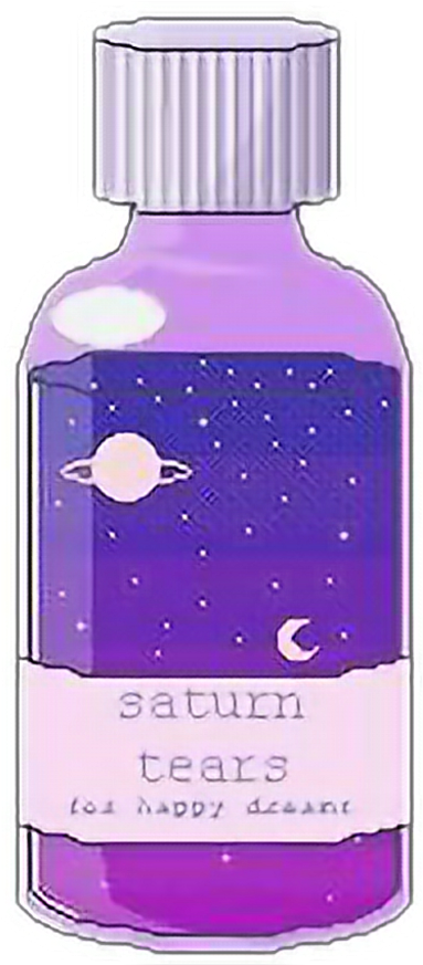 Saturn Sticker - Saturn Tears Clipart (1024x1024), Png Download