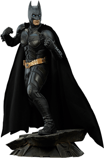 Dark Knight Png Download - Dark Knight Batman Statue Clipart (341x517), Png Download