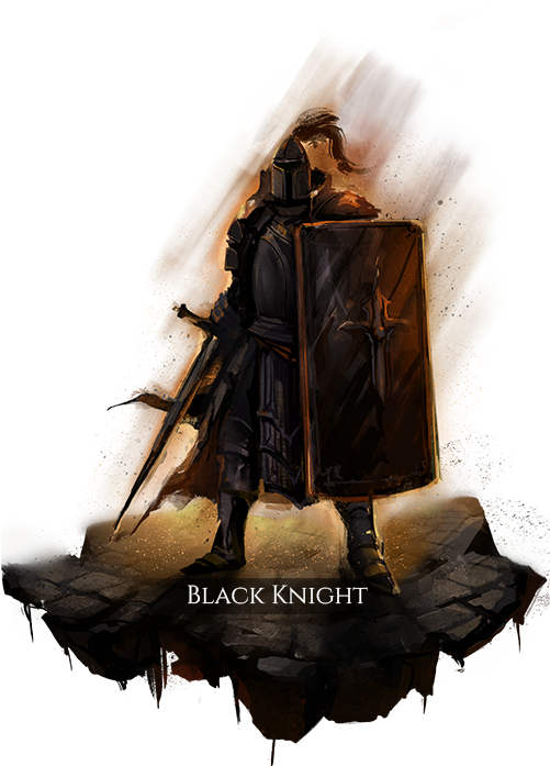 Black Knight - Camelot Unchained Black Knight Clipart (500x721), Png Download