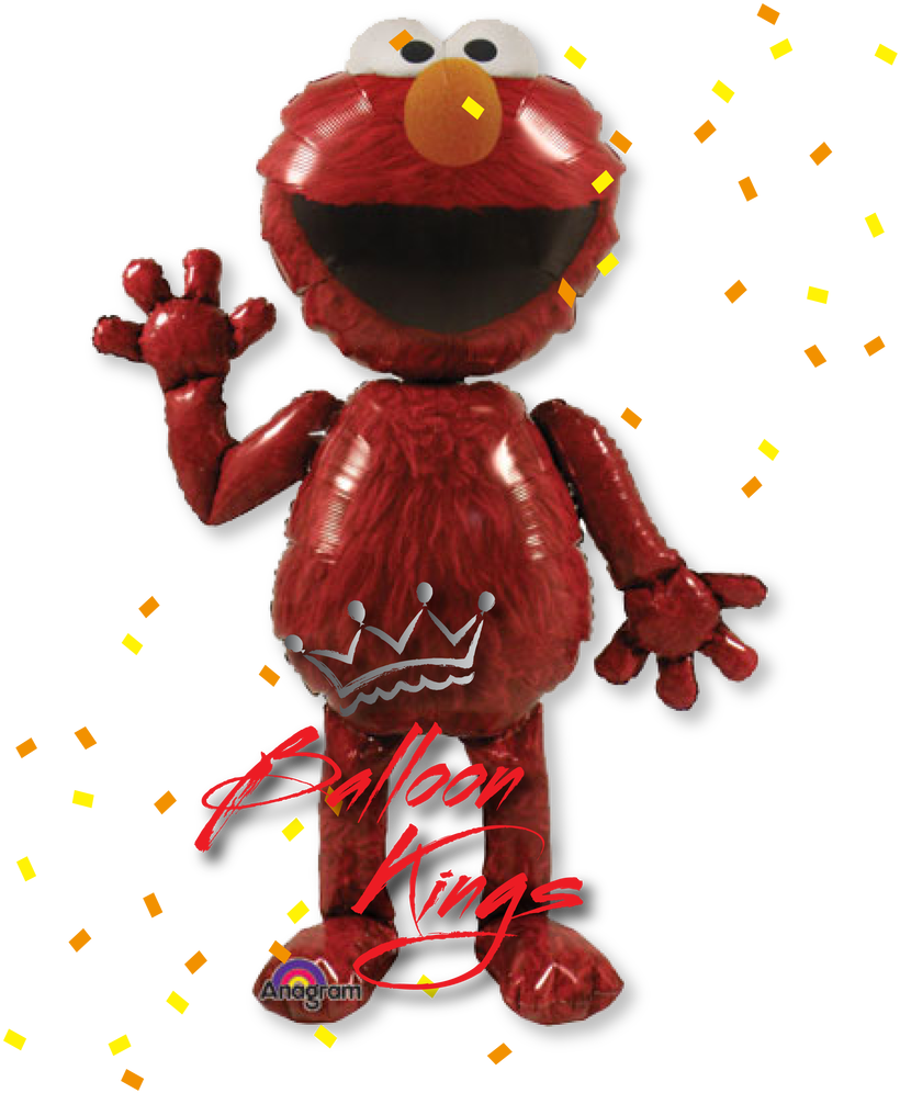 Elmo Airwalker - Cartoon Clipart (1280x1280), Png Download