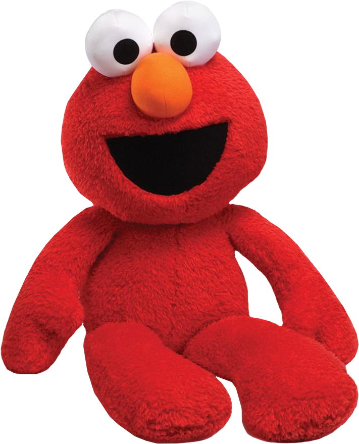 Sesame - Elmo Clipart (711x879), Png Download