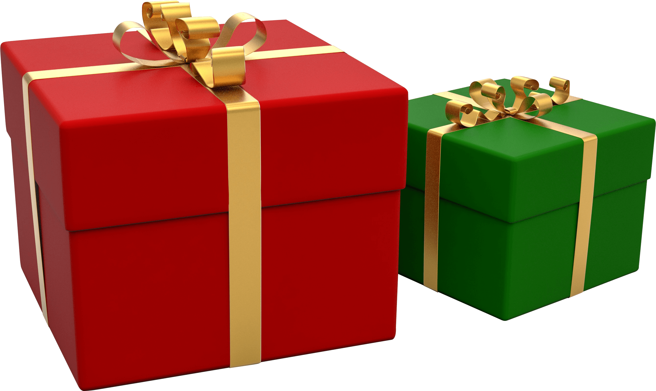 Download - Big Christmas Gift Clipart (2909x1736), Png Download