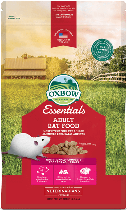 Adult Rat Food - Oxbow Young Guinea Pig Food Clipart (500x722), Png Download