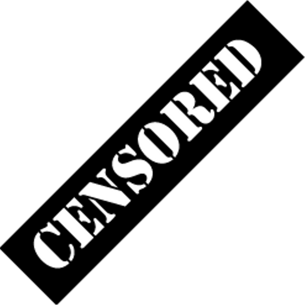 Censored Sticker - Taps Clipart (1024x1024), Png Download