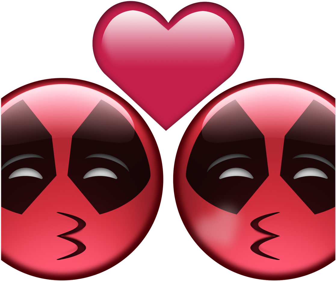 Deadpool Movieverified Account - Emoji De Deadpool Png Clipart (1200x1200), Png Download