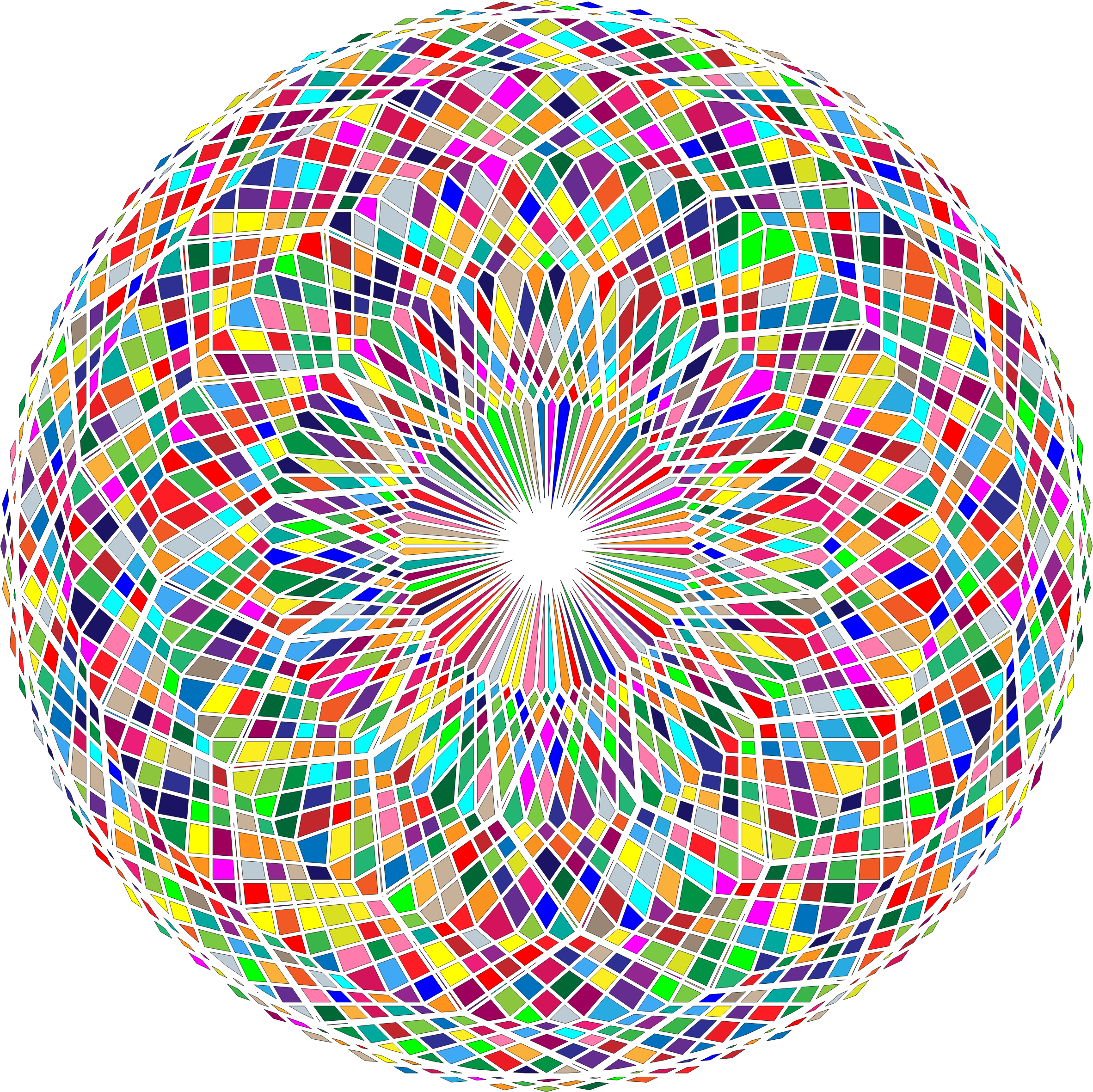 Go To Image - Abstract Circle Colorful Clipart (2364x2362), Png Download