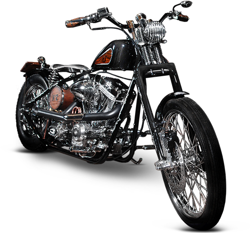 Rear Fender/tail Section - Bobber Motorcycle Png Clipart (896x507), Png Download