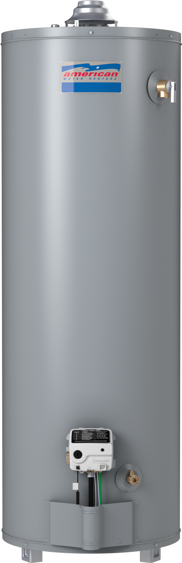 Png - Ao Smith 40 Gallon Gas Water Heater Clipart (1074x2865), Png Download