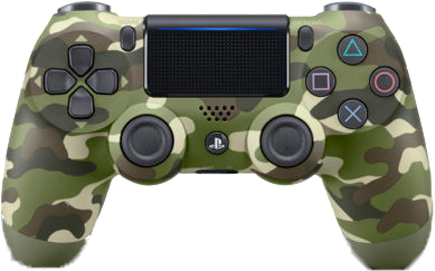 Playstation 4 Controller Png - Ps4 Camuflado Console Clipart (640x640), Png Download