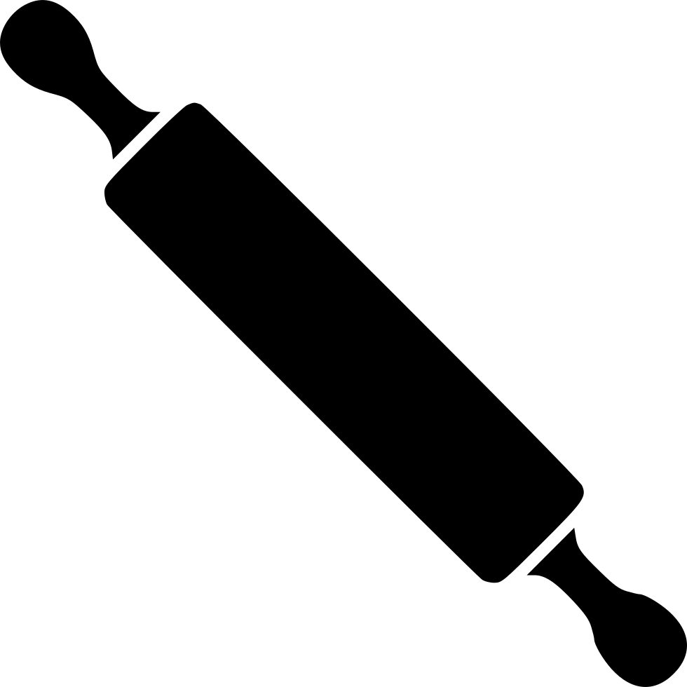 Png File Svg Rolling Pin Vector Free Clipart Large Size Png Image
