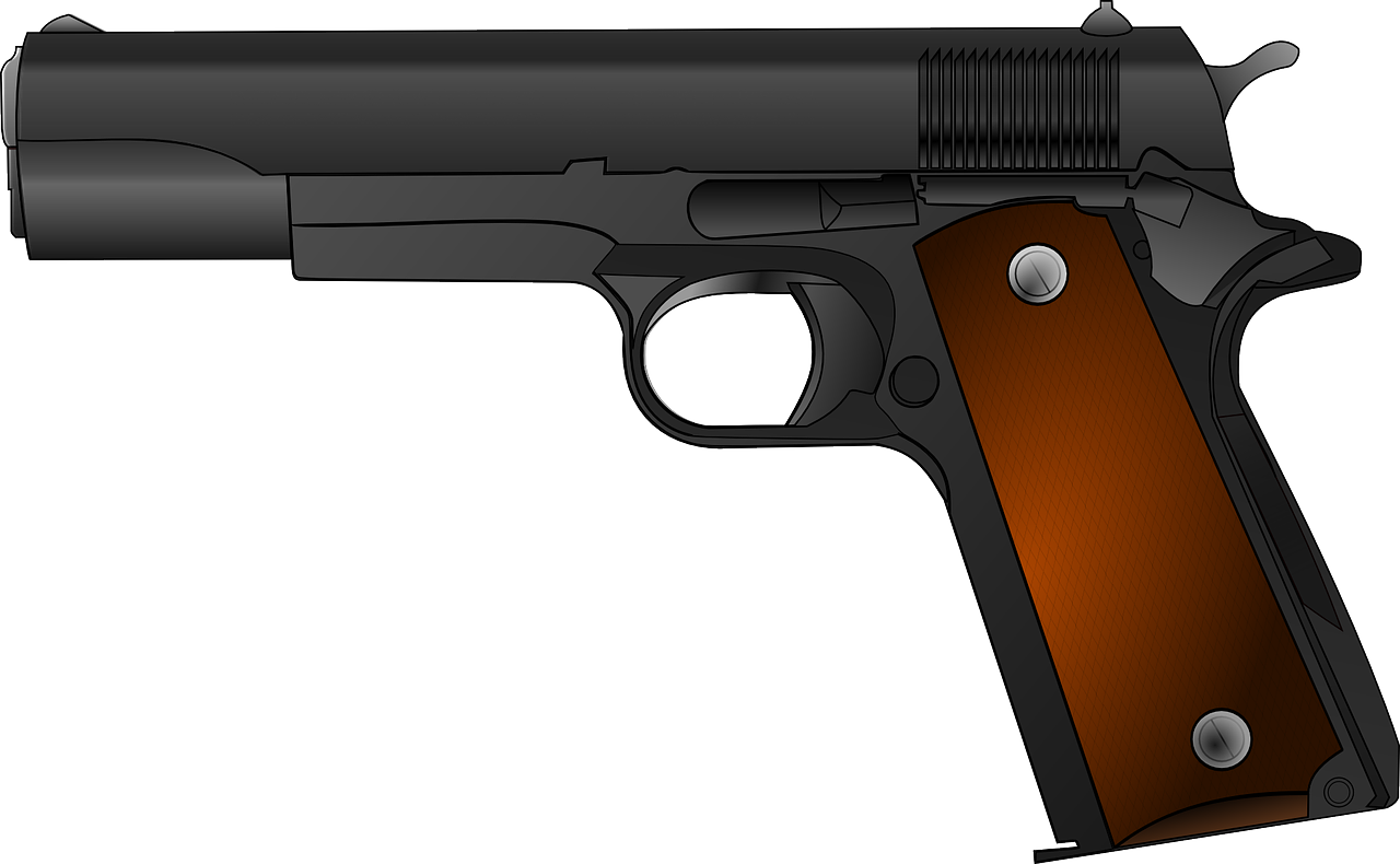 Airsoft-pistol - Episode Interactive Gun Prop Clipart (1280x790), Png Download