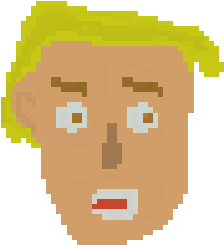 Trump Trash - Cross-stitch Clipart (550x580), Png Download