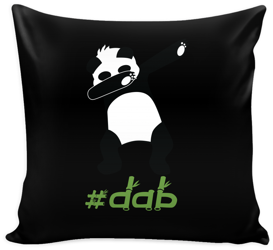 Dabbing Panda 16 X 16 Pillow Cover - Throw Pillow Clipart (1024x1024), Png Download