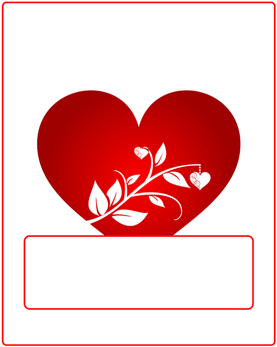 Price-list, Tag, Label, Sticker, Plate, Red - Heart Clipart (581x720), Png Download